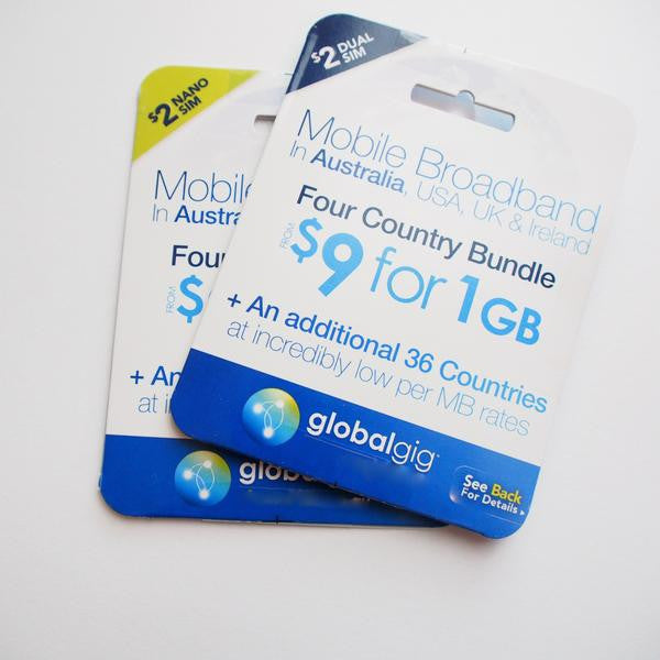 Globalgig Data Roaming SIM