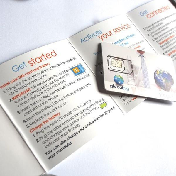 Globalgig Data Roaming SIM