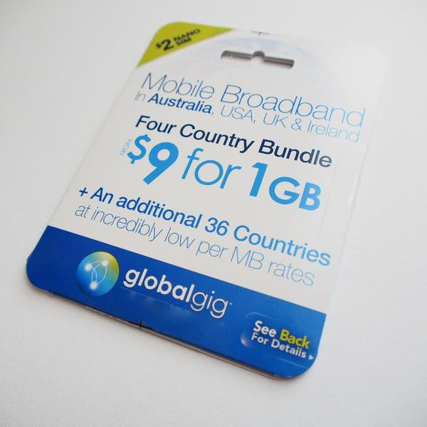 Globalgig Data Roaming SIM