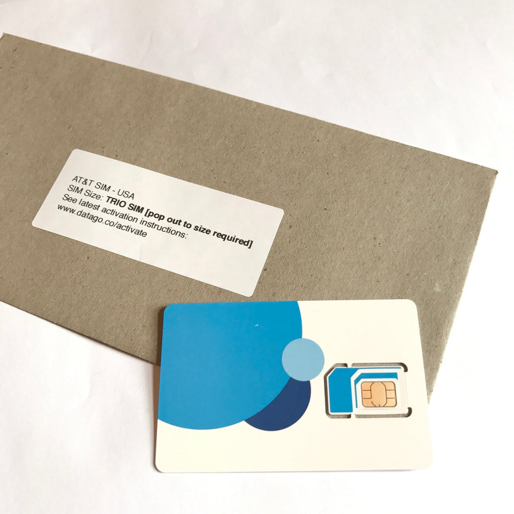 US AT&T Prepaid SIM is the best SIM card for travel to the USA- dataGO